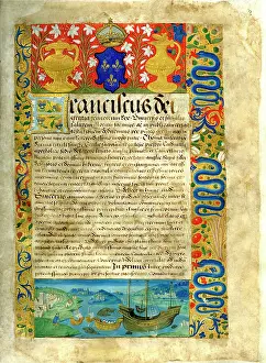 1526: Illuminated initial