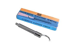 Blackhead: Illuminated silver blackhead remover