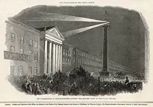 Nelsons: The Illuminations in Sackville Street, Dublin