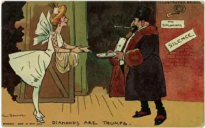 Favours: Illustrated Bridge (series) - Diamonds are Trumps