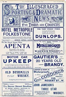 Masthead: The Illustrated Sporting and Dramatic News, September 1908