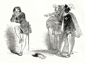 Taunted: Illustration, Much Ado About Nothing, by William Shakespeare