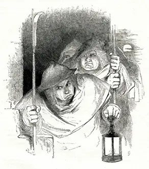 Verges: Illustration, Much Ado About Nothing, by William Shakespeare