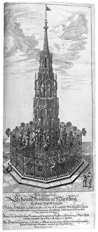 Curiosa: Illustration from Architectura Curiosa Nova