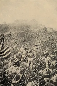 Lcgr1706: Illustration of the assault of the dismounted Rough