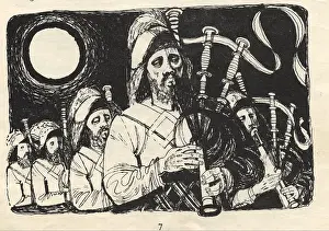 Pipers: Illustration from BBC Singing Together, Rhythm and Melody