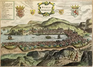 Civitates: Illustration, Bergen Maritime Museum, Bergen, Norway