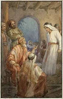 Loitering: Illustration for a Bible story