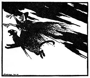 Witches: Illustration, The Blue Light