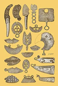 Razor: Illustration of Bronze Age Razors
