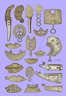 Razor: Illustration of Bronze Age Razors