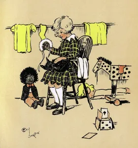 Gollywog: Illustration by Cecil Aldin, Us