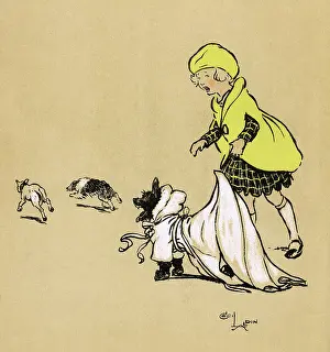 Frighten: Illustration by Cecil Aldin, Us