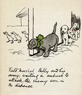 Ambush: Illustration by Cecil Aldin, Black Billy