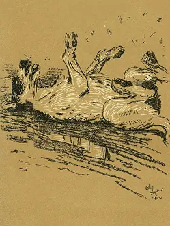 Situations: Illustration by Cecil Aldin, A Dog Day