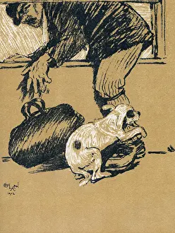 Theft: Illustration by Cecil Aldin, A Dog Day