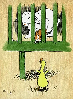 Illustration by Cecil Aldin, Farm Babies