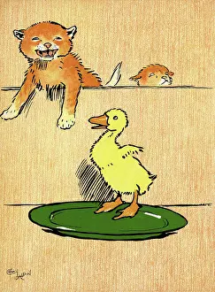 Decimus: Illustration by Cecil Aldin, Farm Babies