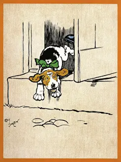 Booted: Illustration by Cecil Aldin, Field Babies