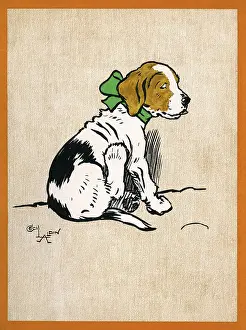 Scratching: Illustration by Cecil Aldin, Field Babies