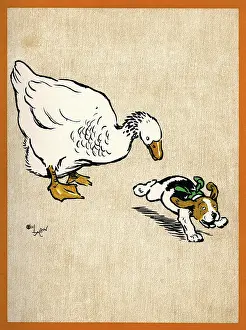 Chased: Illustration by Cecil Aldin, Field Babies