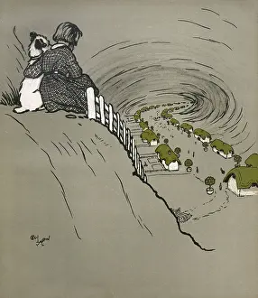 Tatters: Illustration by Cecil Aldin, The Great Adventure