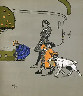 Beadle: Illustration by Cecil Aldin, The Great Adventure