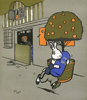 Swizzle: Illustration by Cecil Aldin, The Great Adventure
