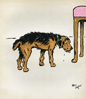 Distressed: Illustration by Cecil Aldin, Jack and Jill