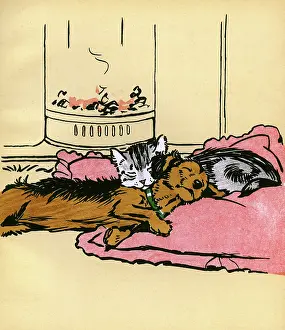 Reunited: Illustration by Cecil Aldin, Jack and Jill