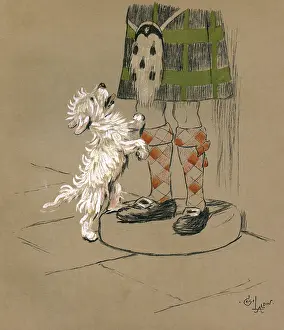 Scottie: Illustration by Cecil Aldin, Mac