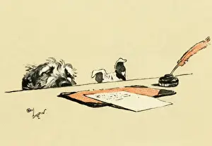 Illustration by Cecil Aldin, Micky and Cracker