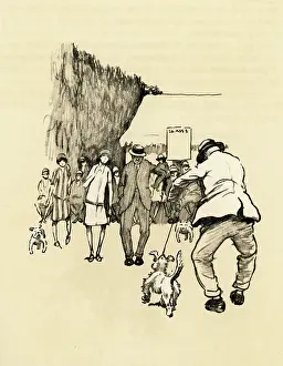 Mongrels: Illustration by Cecil Aldin, the mongrel dog show