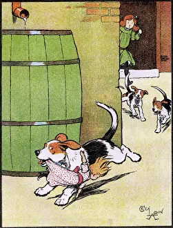 Jealous: Illustration by Cecil Aldin, My Pets and Their Ways