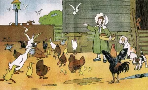 Scattering: Illustration by Cecil Aldin, My Pets and Their Ways