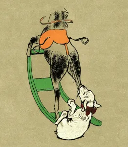 Stirrups: Illustration by Cecil Aldin, Pickles