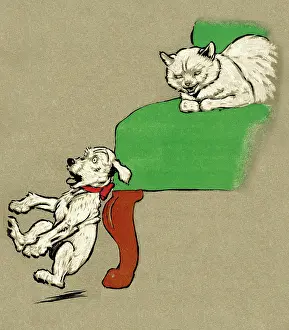 Relaxes: Illustration by Cecil Aldin, Pickles