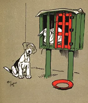 Bunnies: Illustration by Cecil Aldin, Puppy Tails
