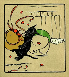 Aunt: Illustration by Cecil Aldin, Rough and Tumble
