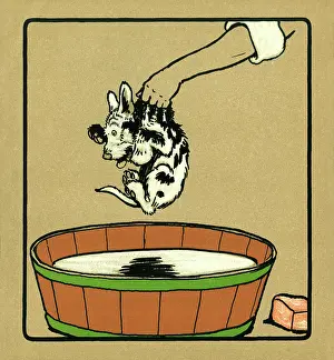 Tumble: Illustration by Cecil Aldin, Rough and Tumble