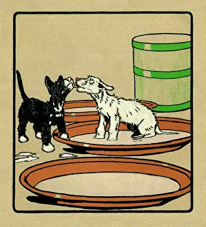 Patches: Illustration by Cecil Aldin, Rough and Tumble