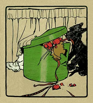 Aunt: Illustration by Cecil Aldin, Rough and Tumble