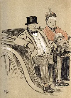 Snob: Illustration by Cecil Aldin, The Snob