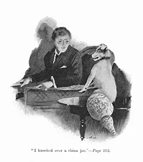 Autobiography: Illustration by Cecil Aldin, Spot returns home