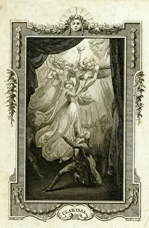 1770s: Illustration, Clarissa by Samuel Richardson
