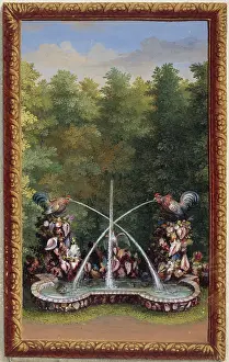 1679: Illustration for the cock and partridge