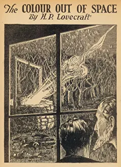 Shapeless: Illustration, The Colour out of Space by H P Lovecraft