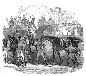 Foxhunt: Illustration, The Corinthians at Melton Mowbray