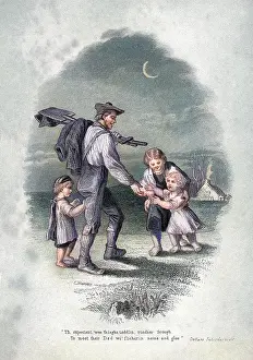 Poetical: Illustration, The Cotter's Saturday Night
