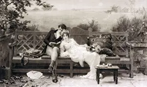 Courtship: An illustration of a courtship